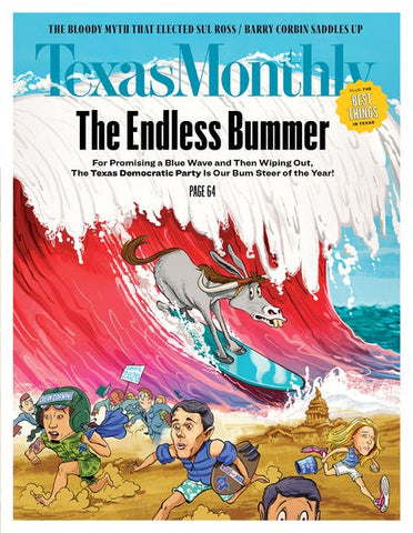 Cover of Texas Monthly January 2021