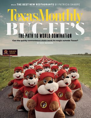 Cover of Texas Monthly March 2019