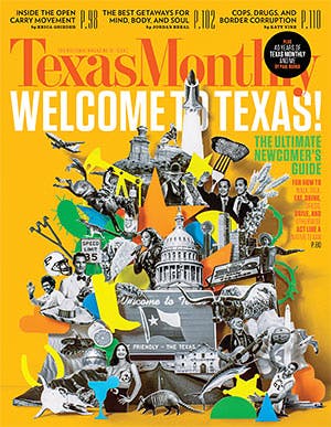 Cover of Texas Monthly April 2015