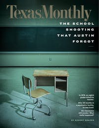 Cover of Texas Monthly April 2020
