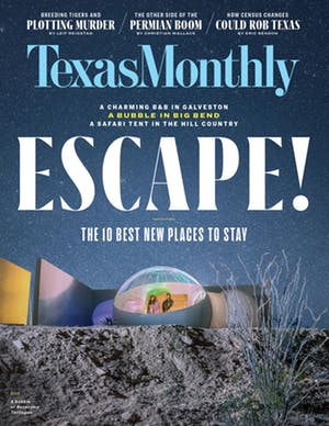 Cover of Texas Monthly June 2019
