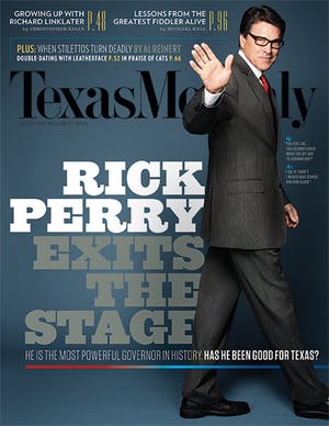 Cover of Texas Monthly July 2014