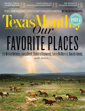 Cover of Texas Monthly August 2014