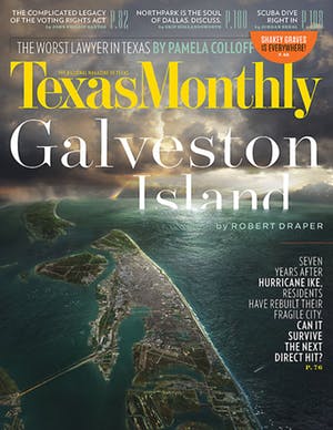 Cover of Texas Monthly August 2015