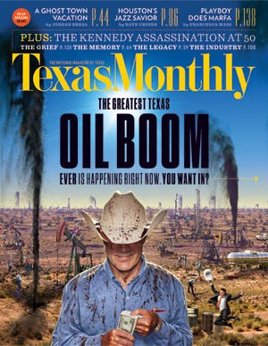 Cover of Texas Monthly November 2013