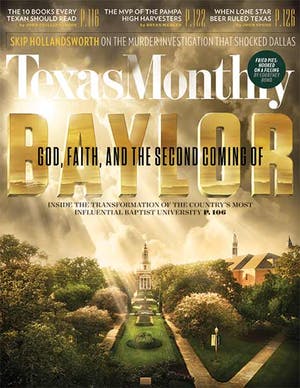 Cover of Texas Monthly November 2014
