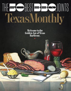 Cover of Texas Monthly June 2017