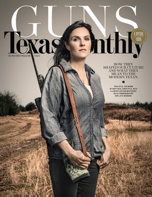 Cover of Texas Monthly April 2016
