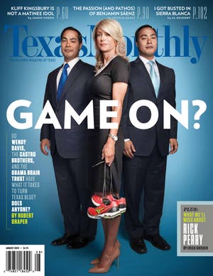 Cover of Texas Monthly August 2013