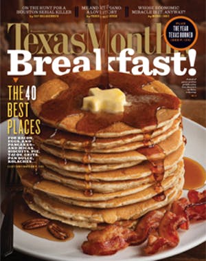 Cover of Texas Monthly December 2011