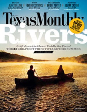 Cover of Texas Monthly May 2010