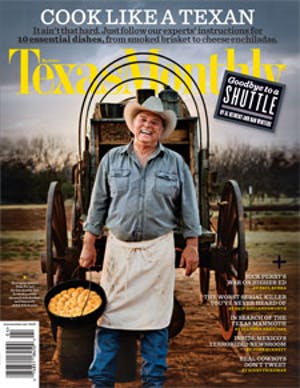 Cover of Texas Monthly April 2011