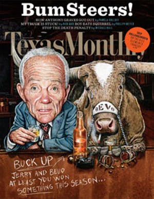Cover of Texas Monthly January 2011