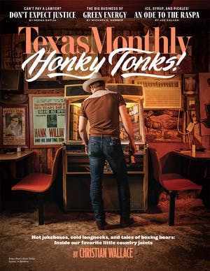 Cover of Texas Monthly September 2019